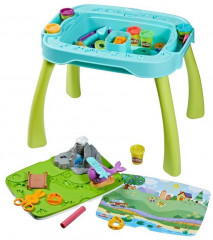 Набор игровой «Стол для лепки 2 в 1» - Фото 2