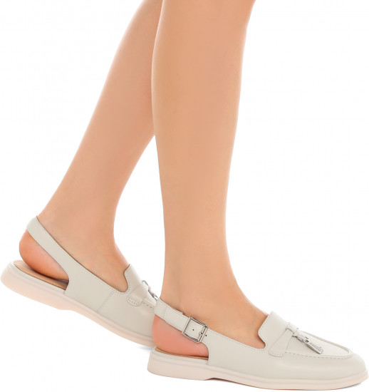 Лоферы-слингбэки женские