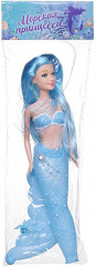 Кукла «Русалочка голубая с подсветкой» - Фото 4