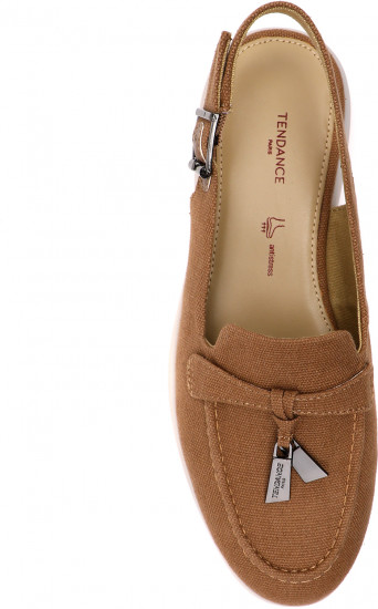 Лоферы-слингбэки женские