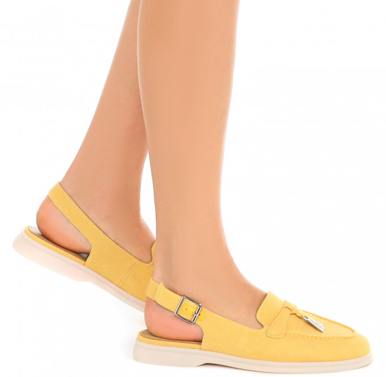 Лоферы-слингбэки женские