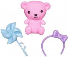 Набор игровой «Кукла с темными волосами с медвежонком» - Фото 1