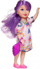 Кукла в белом платье с сумочкой - Фото 1