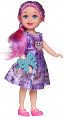 Кукла с колечком с розовыми волосами - Фото 1