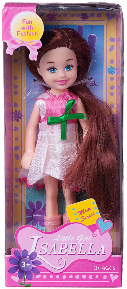 Кукла в розово-белом платье | Junfa Toys | Фото 2
