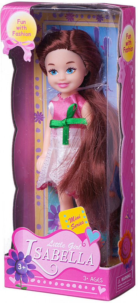 Кукла в розово-белом платье | Junfa Toys | Фото 3