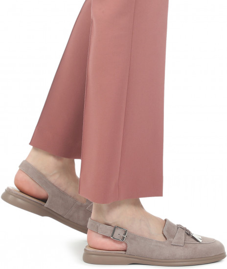 Лоферы-слингбэки женские