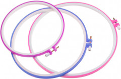 Пяльцы пластиковые набор 3 шт. - Фото 4