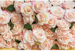 Картина на деревянном подрамнике «Нежные розы» - Фото 1