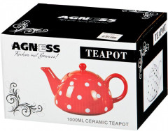 Чайник заварочный «Горошек» (1000 мл) - Фото 1