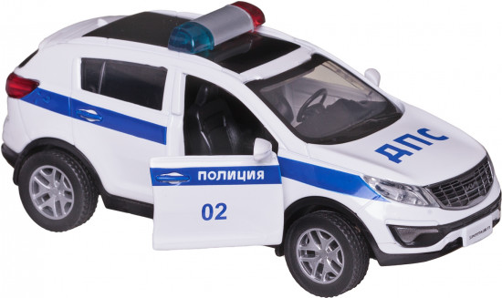 Машинка полицейская металлическая «Kia sportage R»