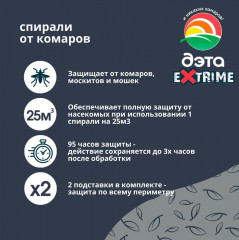 Спирали от комаров «Extrime» - Фото 3