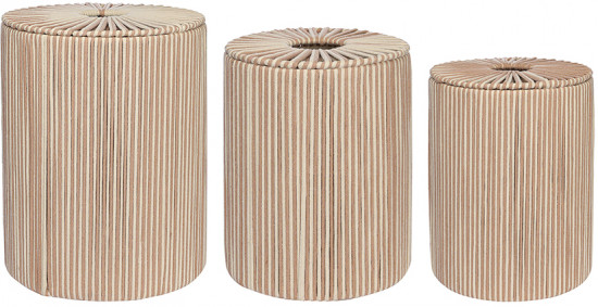 Корзина с крышкой «Dholak Beige»