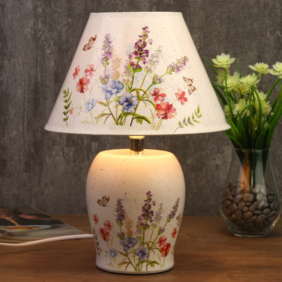 Лампа настольная «Полевые цветы»