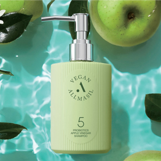 Шампунь для волос с яблочным уксусом «5 Probiotics Apple Vinegar Shampoo»