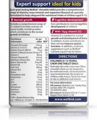 Комплекс витаминно-минеральный «Wellkid Smart Chewable Multi-Vitamin» - Фото 1