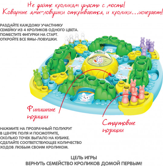 Игра настольная «Весёлые старты»