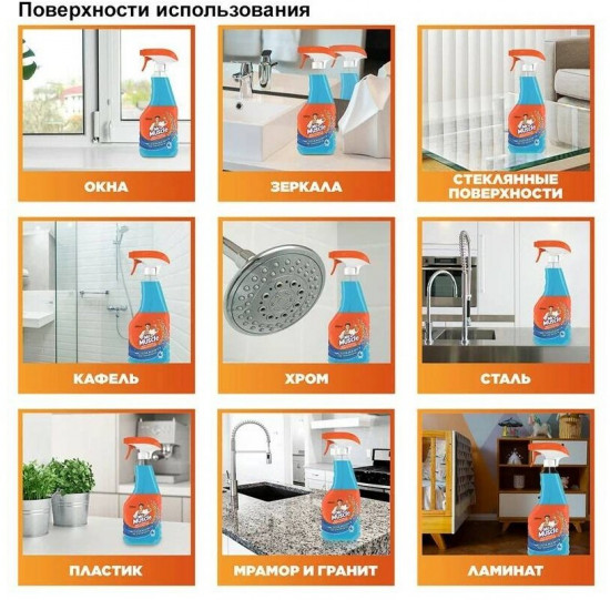 Средство для мытья стекол и других поверхностей «После дождя»