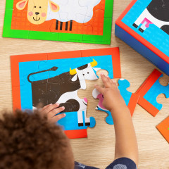 Набор пазлов «Мой первый пазл. Корова» - Фото 2