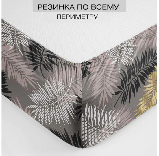 Простыня на резинке «Тропики»