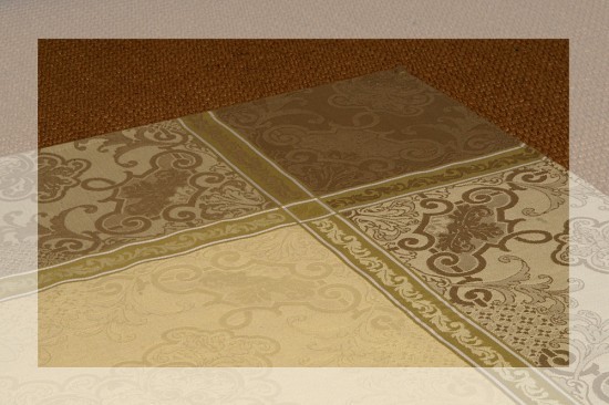 Столовый комплект гладкотканый «Ornamentale» (Cleanelly, 150х200, 6 шт. 50х50) | Ornamentale | ДМ Текстиль | Фото 4