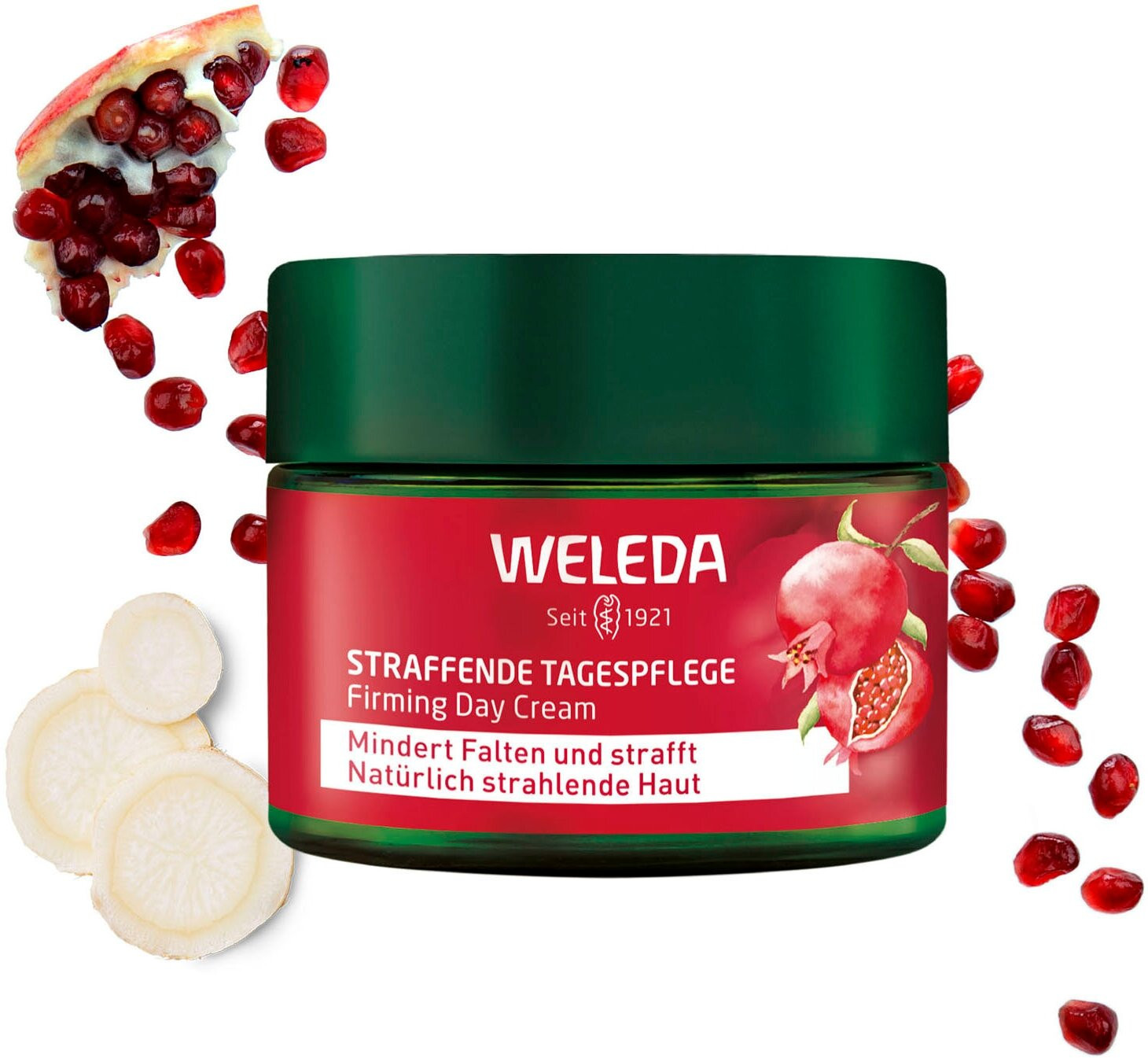 Крем-лифтинг укрепляющий дневной «Pomegranate & Maca Peptide Firming Day Cream» | Granatapfel | Weleda | Фото 15