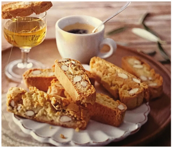 Печенье сахарное с миндалем «Cantucci»