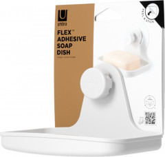 Мыльница для душа настенная «Flex Adhesive» - Фото 10