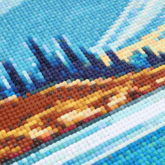 Мозаика алмазная «Озеро в горах» - Фото 1