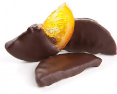 Дольки апельсина в горьком шоколаде - Фото 1