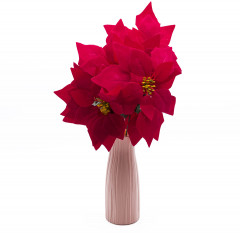 Букет пуансеттия - Фото 2