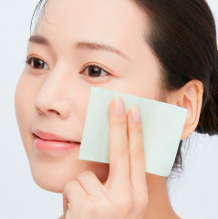 Матирующие салфетки от жирного блеска с мятой Porebium Oil Control Paper - Фото 2