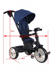 Велосипед детский трехколесный складной «5 в 1 Pioneer 360°» - Фото 1