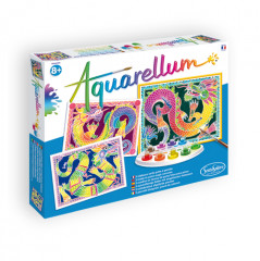 Набор для творчества «Акварельная раскраска» -  Драконы - Фото 2