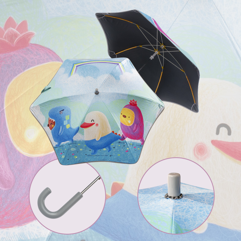 Зонт детский механический «Верные друзья» | Белоснежка | Фото 4