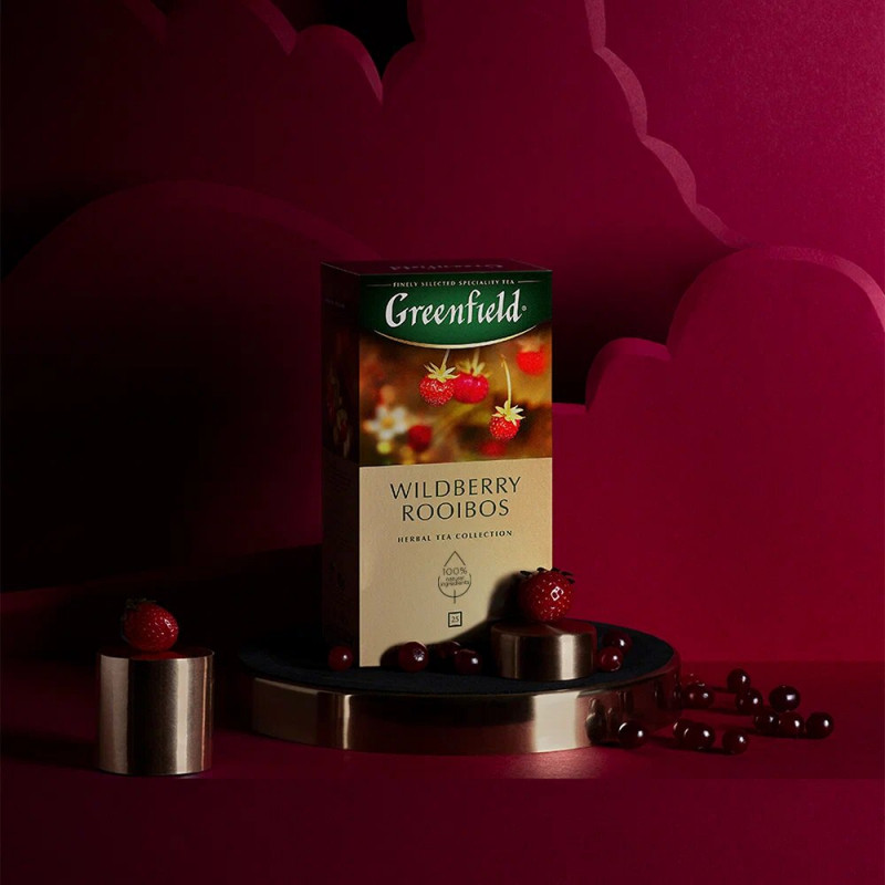 Чай «Wildberry Rooibos» — Herbal tea — Greenfield