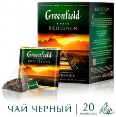 Чай в пирамидках «Rich ceylon» - Фото 1