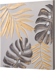 Картина «Золотая монстера» - Фото 2