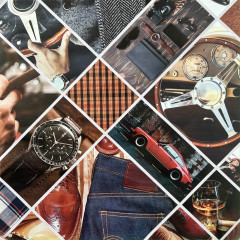 Бумага упаковочная глянцевая «Брутальность» - Фото 2