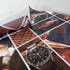 Бумага упаковочная глянцевая «Брутальность» - Фото 3