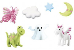 Набор пластилина Fluo, 5 цветов - Фото 1