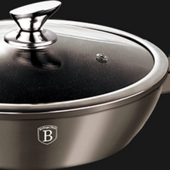 Сковорода с крышкой «Carbon Metallic Line» - Фото 3