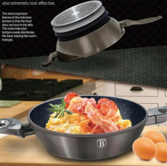 Сковорода с крышкой «Carbon Metallic Line» - Фото 4