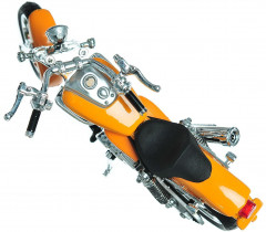 Мотоцикл «Honda Magna», 1:18, оранжевая - Фото 4