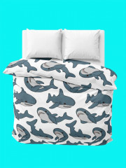 Комплект постельного белья «Plush sharks» - Фото 9