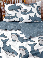 Комплект постельного белья «Plush sharks» - Фото 11