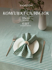 Комплект салфеток сервировочных - Фото 1