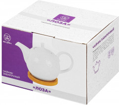 Чайник заварочный на подставке «Лоза» - Фото 5