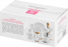 Сахарница и солонка «Шелк» - Фото 1