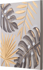 Картина «Золотая монстера» - Фото 2